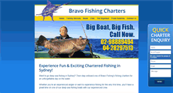 Desktop Screenshot of bravofishing.com.au